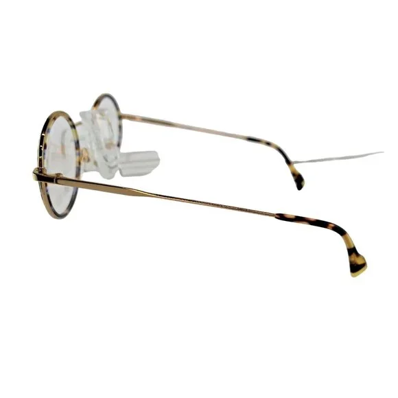 ANDY WOLF 4783 C: 3 (BROWN / GOLD) 46-21-145 Eyeglass Frames